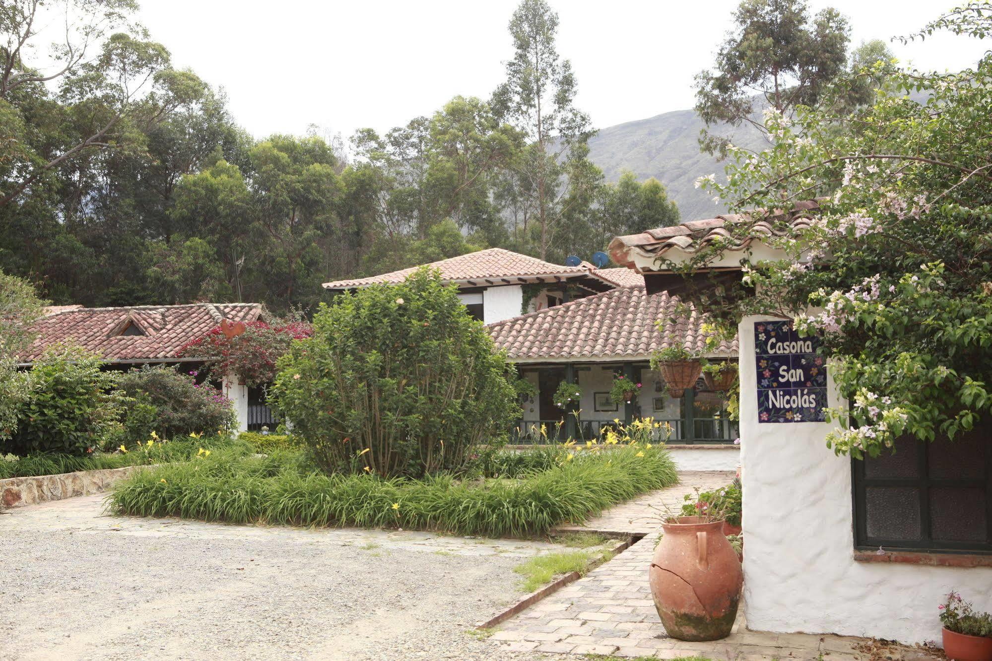 Casa San Nicolas Villa de Leyva Dış mekan fotoğraf