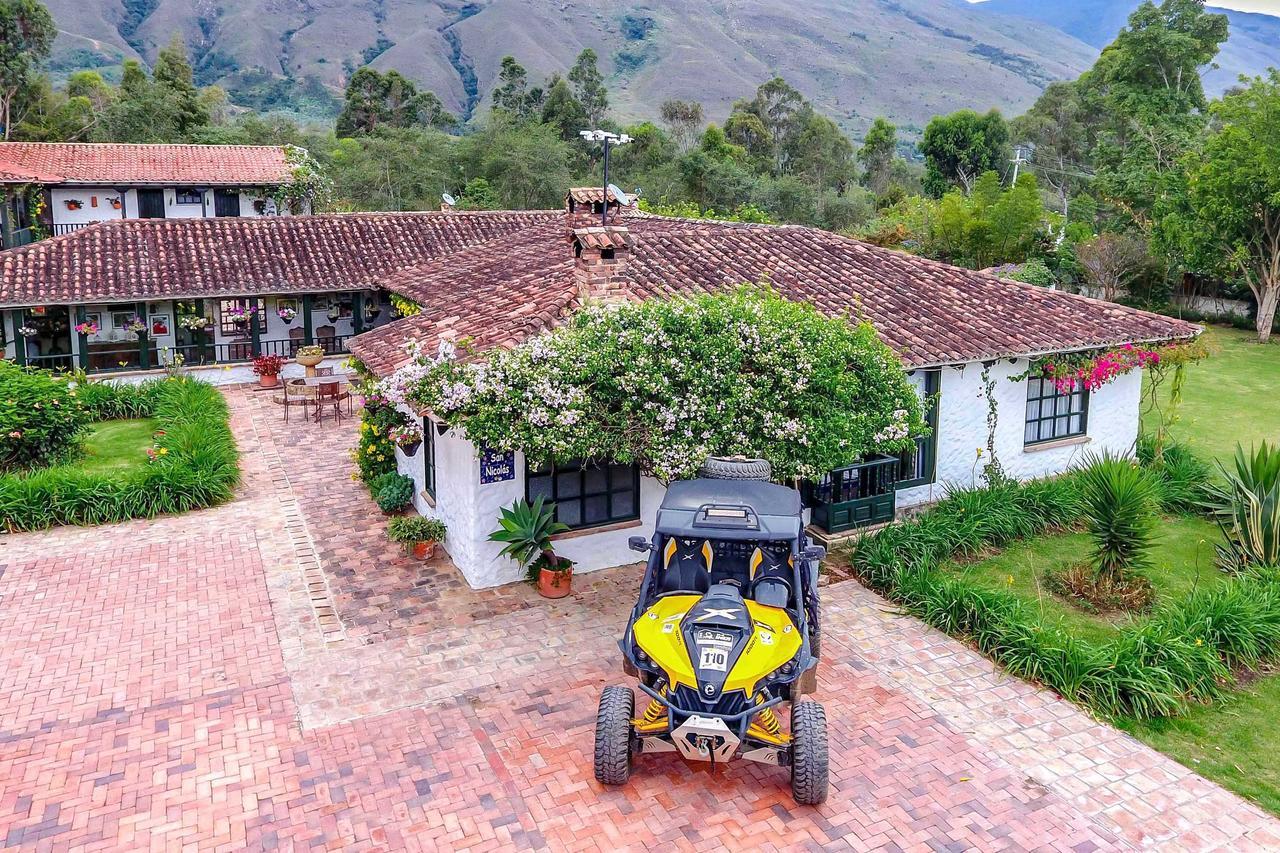 Casa San Nicolas Villa de Leyva Dış mekan fotoğraf